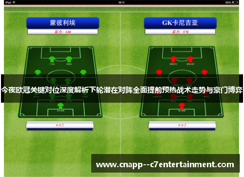 今夜欧冠关键对位深度解析下轮潜在对阵全面提前预热战术走势与豪门博弈